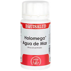 Holomega Agua De Mar Ultraconcentrada 50 Cápsulas Equisalud