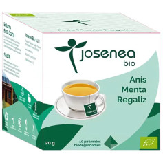 Anís-Menta-Regaliz Bio 10 Pirámides Ensobradas Equisalud
