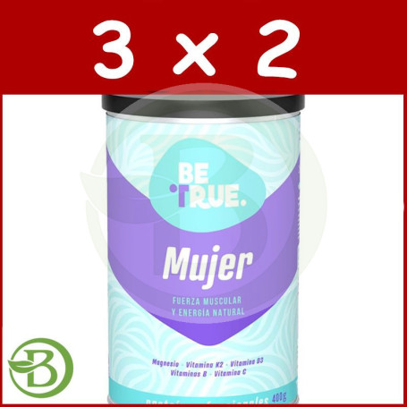Pack 3x2 Be True Mujer 400G Tongil