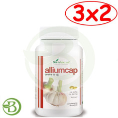 Pack 3x2 Aceite de Ajo 150 Perlas Soria Natural