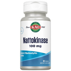 Nattokinase 100Mg 30 Comprimidos Kal