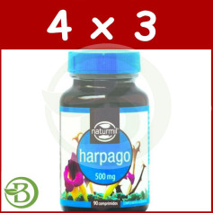 Pack 4x3 Harpago 90 Comprimidos Naturmil