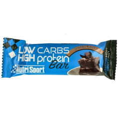 Barrita Low Carbs High Protein Sabor Brownie 60G Nutrisport