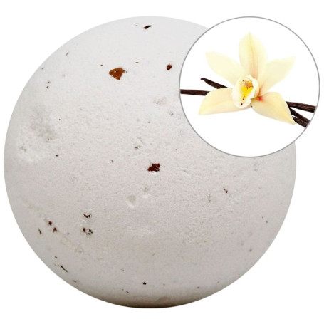 Bomba De Baño Espumosa Vainilla con Pétalos 140G Sys