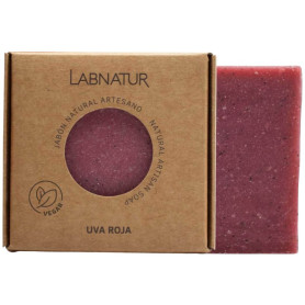 Jabón Natural Premium De Uva Roja 100G Labnatur