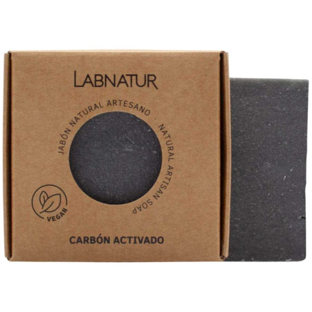 Jabón Natural Premium De Carbón Activado 100G Labnatur Jabón Natural Premium De Carbón Activado 100G Labnatur