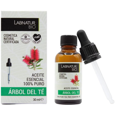 Aceite Esencial 100% Puro Árbol del Té 30Ml Labnatur Bio Aceite Esencial 100% Puro Árbol del Té 30Ml Labnatur Bio