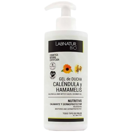 Gel De Ducha Caléndula y Hamamelis 450Ml Labnatur Bio