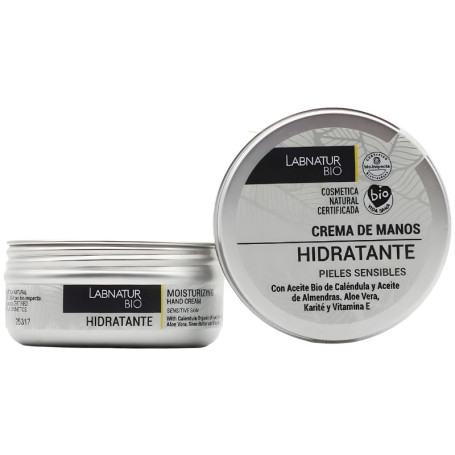 Crema De Manos Hidratante Pieles Sensibles 50Ml Labnatur Bio