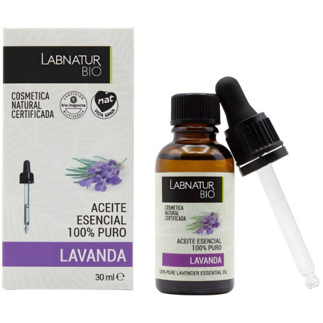 Aceite Esencial 100% Puro Lavanda 30Ml Labnatur Bio Aceite Esencial 100% Puro Lavanda 30Ml Labnatur Bio