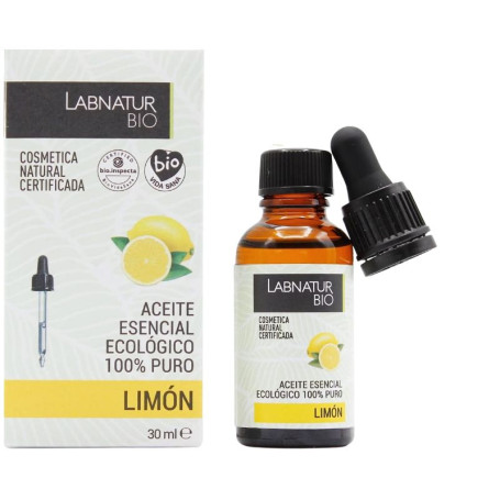 Aceite Esencial 100% Puro Limón 30Ml Labnatur Bio Aceite Esencial 100% Puro Limón 30Ml Labnatur Bio