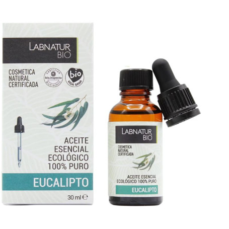 Aceite Esencial 100% Puro Eucalipto 30Ml Labnatur Bio Aceite Esencial 100% Puro Eucalipto 30Ml Labnatur Bio