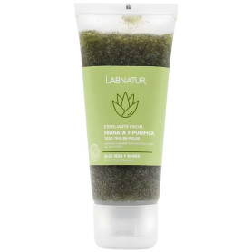 Exfoliante Facial De Aloe Vera y Bambú 100Ml Labnatur
