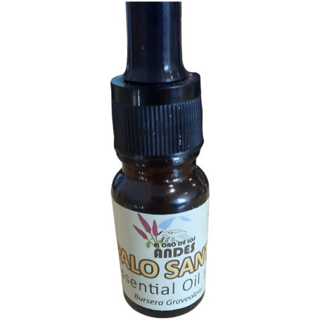 Aceite Esencial Palo Santo 10Ml Oro De los Andes