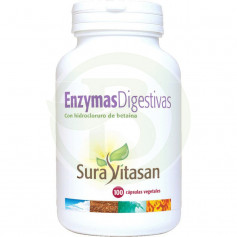 Enzymas Digestivas 100 Cápsulas Sura Vitasan