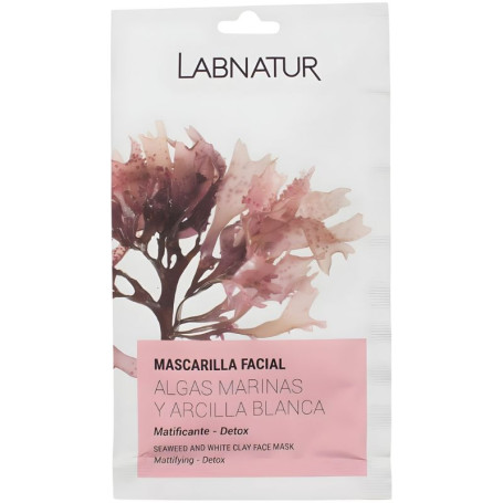 Mascarilla Facial Algas Marinas y Arcilla 15Ml Labnatur