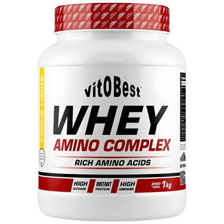 Whey Amino Sabor Yogur De Limón 1Kg Vitobest