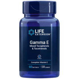 Gamma e Tocoferoles y Tocotrienoles Mix 60 Perlas Life Extension