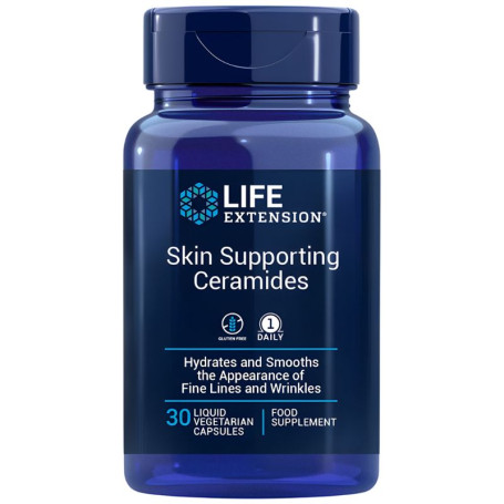 Skin Supporting Ceramides 30 Cápsulas Líquidas Life Extension