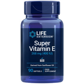 Super Vitamin e 268Mg 400Ui 90 Perlas Life Extension