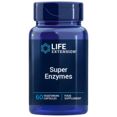 Super Enzymes 60 Cápsulas Life Extension
