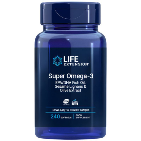 Super Omega-3 Epa/Dha 240 Perlas Life Extension