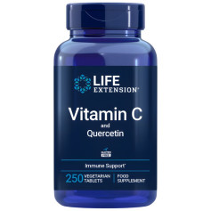 Vitamina C y Quercetina 250 Comprimidos Life Extension