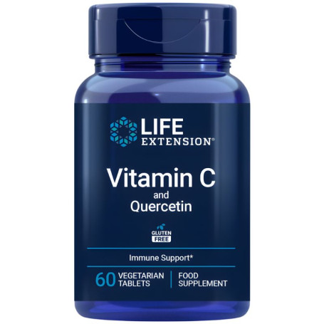 Vitamina C y Quercetina 60 Comprimidos Life Extension