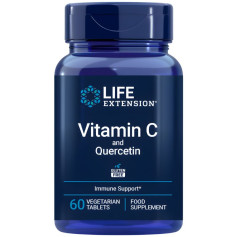Vitamina C y Quercetina 60 Comprimidos Life Extension