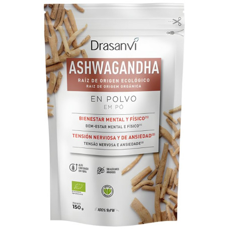 Ashwagandha Polvo Bio 150G Drasanvi
