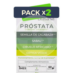 Pack 2x Próstata 60 Cápsulas Drasanvi