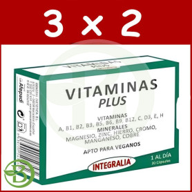 Pack 3x2 Vitaminas Plus Integralia