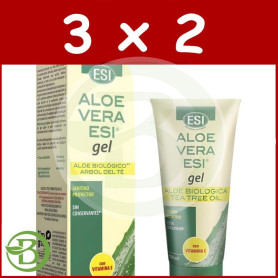 Pack 3x2 Gel De Aloe Vera con Árbol del Té 100Ml Esi