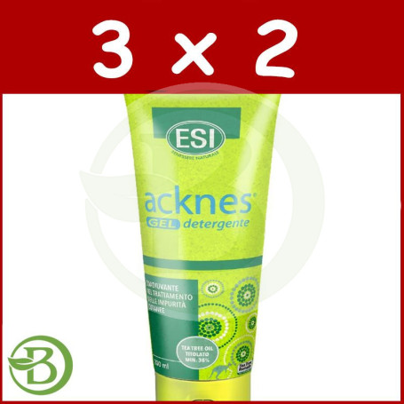 Pack 3x2 Acknes Gel Limpiador 200Ml Esi