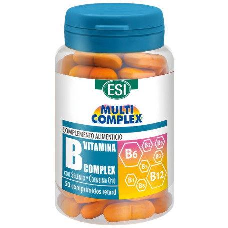 Multicomplex Vitamina B 50 Comprimidos Esi