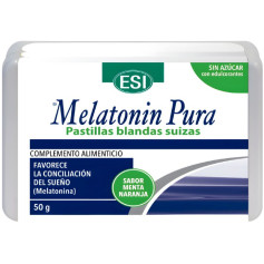 Melatonin Pura 1Mg Pastillas Blandas Suizas 50G Esi