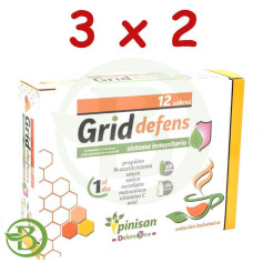 Pack 3x2 Grid Defens 12 Sobres Pinisan