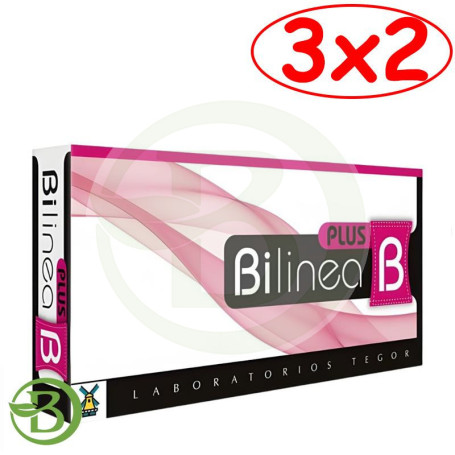 Pack 3x2 Bi Línea B Plus 40 Cápsulas Tegor