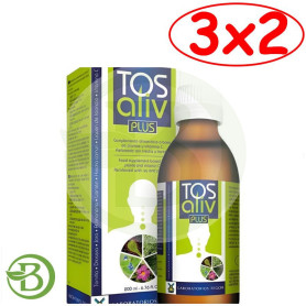 Pack 3x2 Tosaliv Plus Jarabe 200Ml Tegor