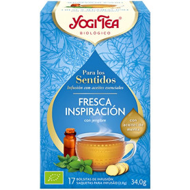 Para los Sentidos Fresca Inspiración 17 Filtros Yogi Tea