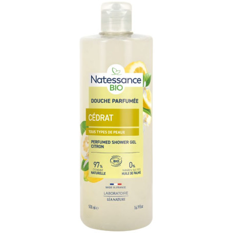 Gel De Ducha Cítrico 500Ml Natessance