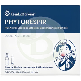 Phytorespir 30Ml. con Inhaladores Esential Aroms