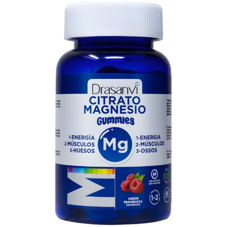 Mineral Citrato De Magnesio 45 Gominolas Drasanvi