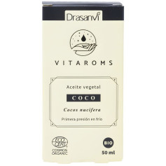 Aceite Vegetal De Coco (Primera Presión en Frío) 50Ml Drasanvi