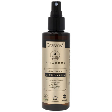Spray Corporal De Citronela Vitaroms 150Ml Drasanvi