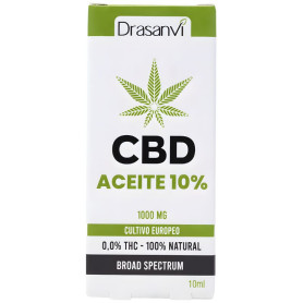 Aceite De Cbd Broad Spectrum 10% 10Ml Drasanvi