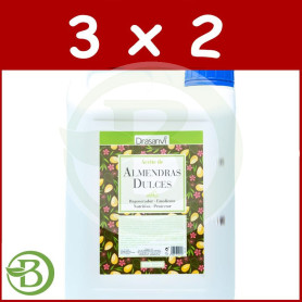 Pack 3x2 Aceite De Almendras Dulces 5L Drasanvi