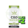 Pack 2x Aceite De Cbd Broad Spectrum 10% 10Ml Drasanvi