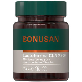 Lactoferrina Cln 300 30 Cápsulas Gastrorresistentes Bonusan