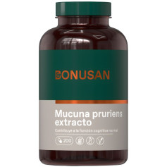 Mucuna Pruriens Extracto 200 Cápsulas Bonusan